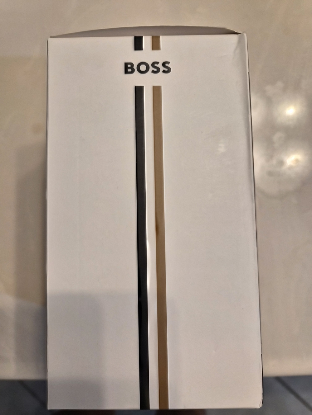 BOSS Men’s White Classic Rib Tank Top - 3 Pack - Picture 2 of 4